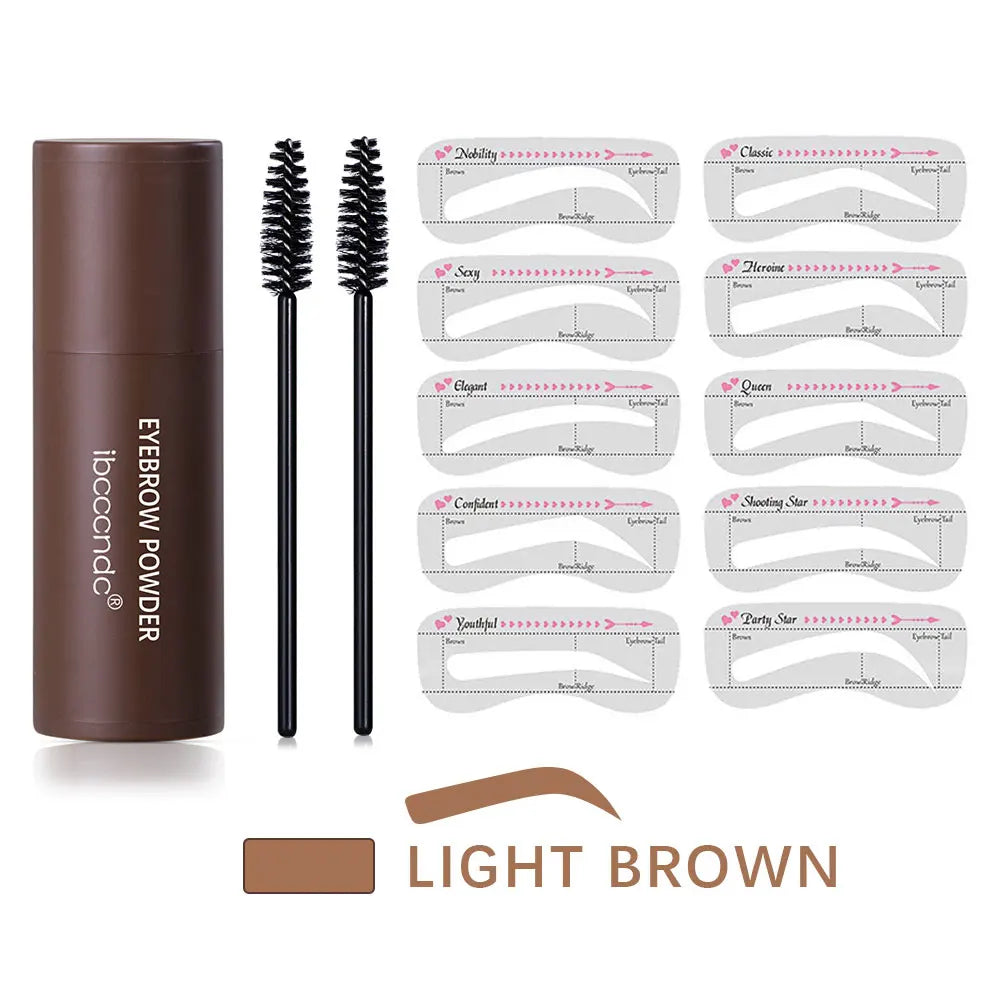 Kit tampon à sourcils châtain clair