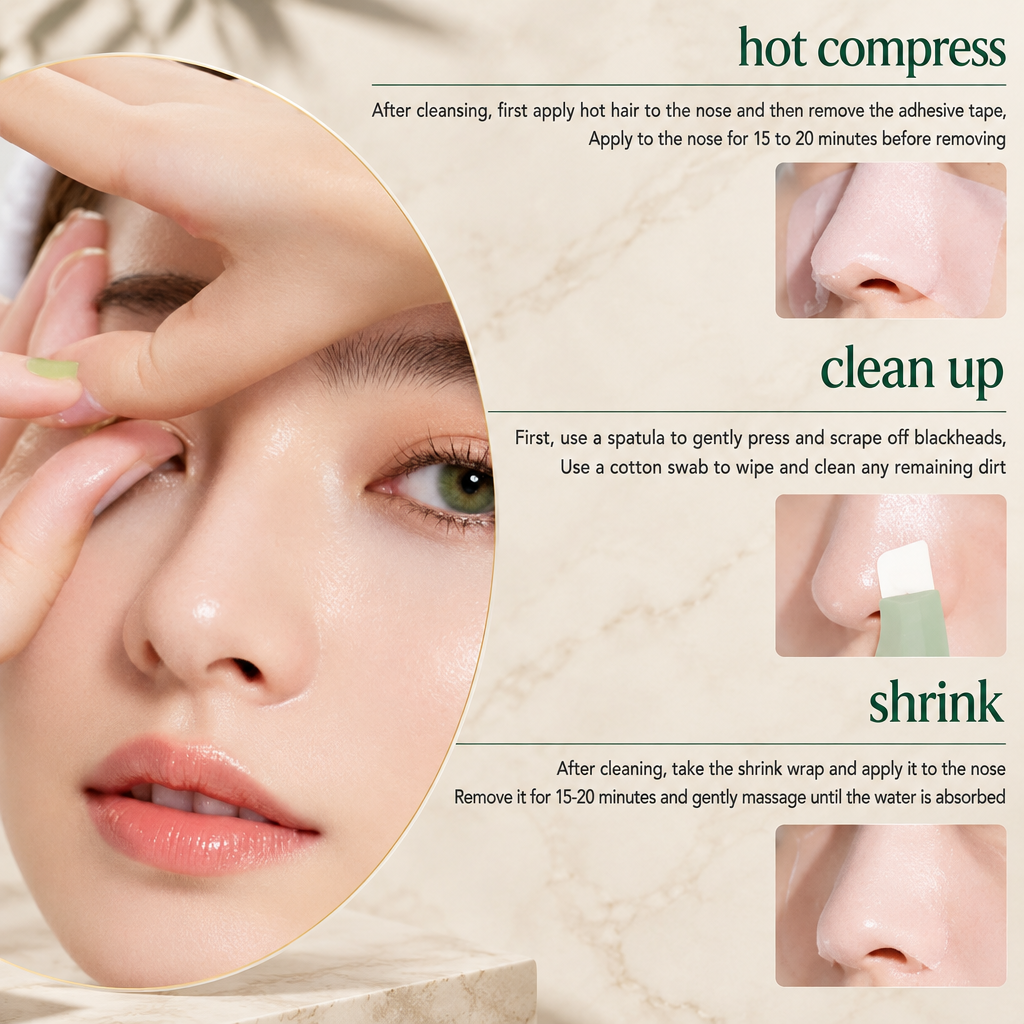 Outil de nettoyage des pores – points noirs et points blancs