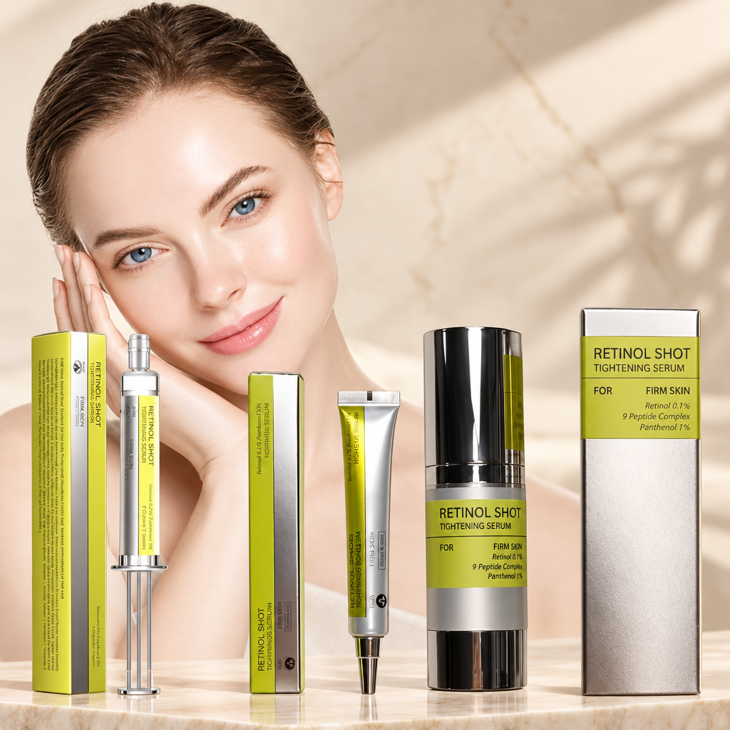 Vita A Retinal Shot – Duo sérum visage + crème contour des yeux au rétinol